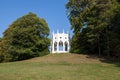 Gothic Temple in Painshill Park. Royalty Free Stock Photo