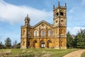 Gothic Temple in the village of Stowe