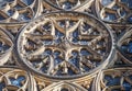 Gothic window of St.Vitus cathedral in Prague