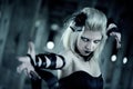 Gothic woman Royalty Free Stock Photo