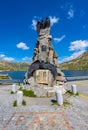 Gotthard pass road, Memorial, Ticino, Switzerland, Europe