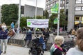 Banner and People During Demonstration Against Climate Change 3