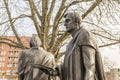 Gottingen Seven monument in Hannover Royalty Free Stock Photo