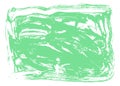 Pastel green color background with abstract gouache paint texture in vector format.