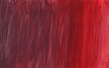 Gouache paint brush strokes in red colors, background and texture Royalty Free Stock Photo