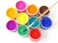 Gouache paints