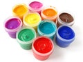 Gouache paints