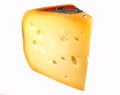 Gouda cheese. Royalty Free Stock Photo