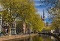 Gouda cityscape - Netherlands Royalty Free Stock Photo