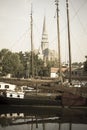 Gouda museum harbour