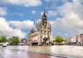 Gouda Town Hall on market square, Netherlands Royalty Free Stock Photo