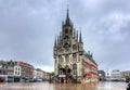 Gouda Town Hall on market square, Netherlands Royalty Free Stock Photo