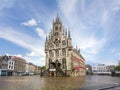 Gouda Town Hall on market square, Netherlands Royalty Free Stock Photo