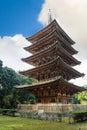 Goujonoto Pagoda at Daigo-ji Temple in Kyoto