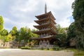 Goujonoto Pagoda at Daigo-ji Temple in Kyoto