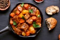 Goulash, beef stew Royalty Free Stock Photo