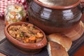 Goulash or pork stew Royalty Free Stock Photo