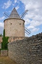 Goult's Jerusalem Windmill Royalty Free Stock Photo