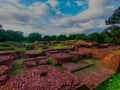 17-7-2022 Gour Malda West Bengal India, excavation site of Sen dynasty in west bengal