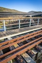 Gouritz river bridge over a river canyon karoo south africa