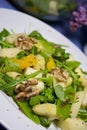 Gourmet asparagus salad