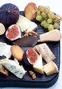 Gourmet Cheese Plate Royalty Free Stock Photo