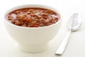 Gourmet chili beans with extra lean beef Royalty Free Stock Photo