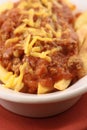 Gourmet chili fries Royalty Free Stock Photo