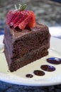 Gourmet chocolate cake Royalty Free Stock Photo
