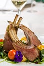 Gourmet lamb chops Royalty Free Stock Photo
