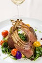 Gourmet lamb chops Royalty Free Stock Photo