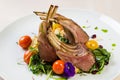 Gourmet lamb chops Royalty Free Stock Photo