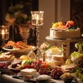 Gourmet Grandeur: An Exquisite Reception Buffet
