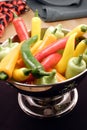 Gourmet hot chili peppers Royalty Free Stock Photo