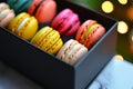 Gourmet Indulgence: Luxe Macaroon Collection.