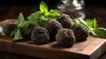 Gourmet Ingredient Black Truffles Sought After By Chefs