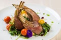 Gourmet lamb chops Royalty Free Stock Photo