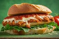 Italian Chicken Sandwich on Artisan Bread