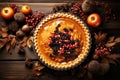 Gourmet pumpkin pastry: Thanksgiving\'s flavorful treat