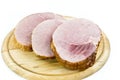 Gourmet roast pork slices