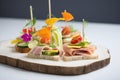 gourmet sandwich platter for a business lunch