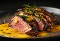 Gourmet Sliced Steak with Herb and Butter Sauce