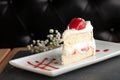 Gourmet Strawberry Shortcake Royalty Free Stock Photo