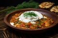 Gourmet Vegetable Stew with Sour Cream