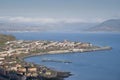 Gourock aerial view from Lyle Hill in Greenock, Inverclyde