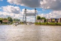 Gouwesluis lift bridge in Alphen aan den Rijn
