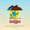 Govardhan Puja is a Hindu festival that honors Lord Krishna\'s