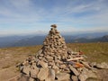 Goverla - the highest mountain and the highest peak at the territory of Ukraine. Royalty Free Stock Photo