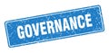 governance sign. governance grunge stamp. Royalty Free Stock Photo