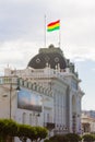 Government building facade, Sucre, Bolivia